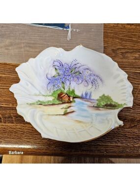 2008 Vaniya Manuel Signed Handpainted Scenery Plate